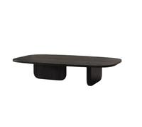 Tables D'appoint Table à thé rétro en Bois Massif léger, Basse de Luxe, Petite, Maison, Salon, canapé rondins, d'appoint(B)