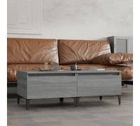 vidaXL Tables d'appoint 2 pcs Sonoma gris 50x46x35 cm Bois ingénierie