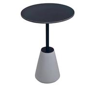 Tables de Bout de Salon Plaque de Roche en Acier Inoxydable, Table Basse, décoration d'étude, Petite Table d'appoint légère, Table Ronde de Luxe Table D'appoint de Chambre à Couche