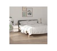 1/2x Table de Chevet 40x35x50 cm Bois de Pin Solide Chambre Multicolore vidaXL
