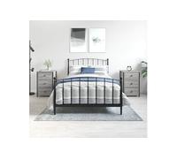 Vidaxl Tables De Chevet 2 Pcs Sonoma Gris 40x36x60cm Bois D'ingénierie Gris