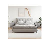 vidaXL Tables de chevet 2 pièces Sonoma Gris 40x40x50 cm Bois d'ingénierie avec support téléphone