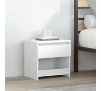 Tables de Chevet Armoire de Lit Chambre 2 pcs Noir Bois d’Ingénierie vidaXL