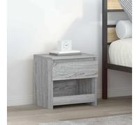 Tables de Chevet Armoire de Lit Chambre 2 pcs Noir Bois d’Ingénierie vidaXL