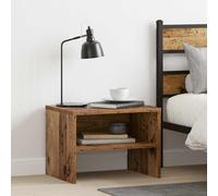 vidaXL Tables de chevet Armoire de lit Chambre 2 pièces Gris béton Bois d'ingénierie