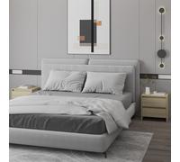 Tables de Chevet Armoires de Lit 2 pcs Chêne Sonoma Bois d'Ingénierie vidaXL