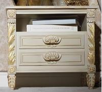 Tables de chevet Groupes Lits Meubles en bois Chambre à coucher Meubles italiens Nouveau