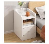 Tables de Chevet Minces,Minimaliste Moderne avec tiroir de Rangement pour Chambre ou Salon Petite Table d'appoint en Bois pour Petits espaces Table de Chevet en Bois pour entrée 25 cm