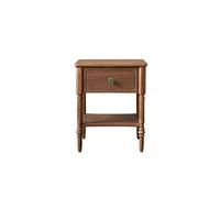 Tables de Chevet Modernes 45×42×55cm Console de Chevet de Rangement, Meuble Minimaliste en Noyer Rétro, Adapté aux Salons, Espaces de Détente et Chambres Table de Nuit pour Chambre à Coucher