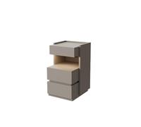Tables de Chevet Modernes Table De Chevet en Bois Massif, Casier Simple for Chambre À Coucher, Petit Casier, Armoire De Rangement, Meuble De Chevet Haut Table de Nuit pour Chambre à Coucher(05)