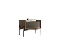 Tables de Chevet Modernes Table De Chevet Minimaliste en Bois Massif, Rangement for Chambre À Coucher, Idées De Table De Chevet Table de Nuit pour Chambre à Coucher