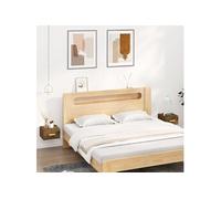 vidaXL Tables de chevet murales 2 pcs chêne fumé 35x35x20 cm
