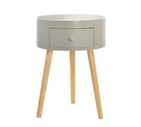 Tables de Chevet, Table de Chevet Moderne Minimaliste Nordique Bois Solide, Luxe léger créatif ND pour Chambre avec 1 tiroirs, Petite Mini Armoire de Chevet, Un