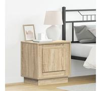 Tables De Chevet Vidaxl Ensemble De 2 Chêne Sonoma Bois D'ingénierie