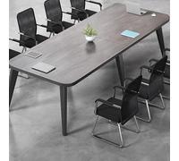 Tables de conférence en bois massif, table rectangulaire simple, planches épaissies pour plus de robustesse et de capacité de charge, adaptées à la formation et aux négociations commerc A 120*60*74cm