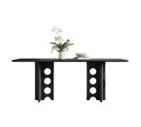 Tables de Cuisine Table à Manger rétro Moderne Simple rectangulaire en Bois for la Maison Meubles de Salle à Manger(1.8x0.9x0.75m)