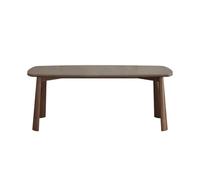Tables de Cuisine Table À Manger Simple en Bois Massif Gris Mat for La Maison, Bureau D'étude, Table À Thé Meubles de Salle à Manger(B:160CM*80CM*75CM)