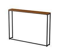 Tables De Dos De Canapé Étroite -FYongShu, Tables Côté Canapé Très étroite, Table D'appoint En Bois En Bois Simple Table De Console Haute Table D'entrée En Métal Pour La Cui(Size:80*20*100CM,Color:B)