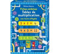 Fiches-ardoises - Tables de multiplication