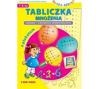 Tables de multiplication avec poster Piotr Sobotka, Iwona Sulima-£awnik (Buch auf Polnisch)