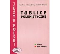 Tables de polonistique Irena Boruc, Helena Sprengel, El¿bieta Werkowska (Buch auf Polnisch)