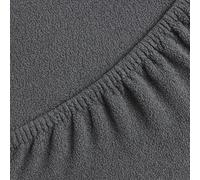 Tables d'esthétique et de massage Housse en tissu éponge - graphite Housse de tension avec élastique & boucles, lavable