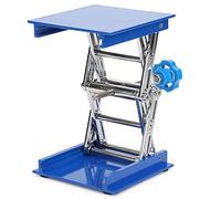 Tables Élévatrices de Laboratoire, Support de Plate-forme de Levage en aluminium pour laboratoire Bleu Plaqué Support de Levage de Laboratoire 100 x 100 x 40mm (100 x 100 x 40mm)