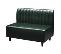 Tables et chaises pour Salon-Bar, Bar combiné, Cuisine Occidentale, Barbecue, canapé pour Boutique de thé au Lait, Cabine de Restauration décontractée rétro 1.8M B (Dark Green)