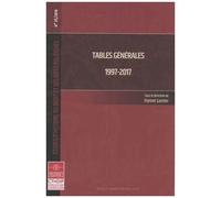 Tables Générales 1997-2017