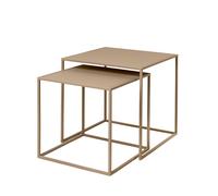 Tables gigognes (lot de deux) Fera Blomus gris, 35/40x35/40x35/40 cm