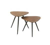 Tables métal naturel h.50cm