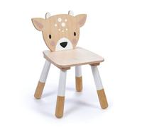Tender Leaf Toys – Chaise enfant Forêt/Cerf – en bois – 32 x 30 x 47,5 cm – Beige – 3+