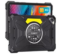 CUBOT Tab KingKong S Tablette 10,1" HD+ 90 Hz, 16 Go RAM (6 Go + 10 Go Est.), 256 Go de ROM, 4G double SIM, caméra 48 MP, batterie 15300 mAh, Android 15, Unisoc T616, noir.