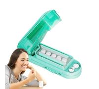 Tablet Cutter Pill - Splitter Accurate Stainless, Steel Cutters Portable, S | Pill Holder Cutting Small Or Large Tablets Tablet Cutter PilSplitting Quartering Round Or Oblong Medication For You, Your Pet