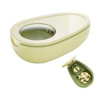 Tablet Splitter - Outil de Distributeur De Pilule | Divisions De La Capsule De Voyage, Slicer De Médicaments De Précision Pour Bourse De Sac De Poche, Boîte De Rangement Portable Pill Pour Les Seniors