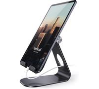 Tablet Stand, Adjustable Tablet Stand - Desktop Docking Station Compatible with iPad Pro 9.7, 10.5, 11, 13, iPad Air 6 Mini 2 3 4 5 6, Switch, Samsung Tab, iPhone, Others