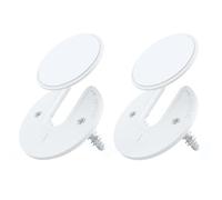 Tablet Wall Mount - 10 Inch Adjustable Holder | ABS Frameless Bracket System - 150g Rotating wall mount with adhesive & screw fixings, ideal for e-readers, WIFI routers, cable TV boxes, and tablets