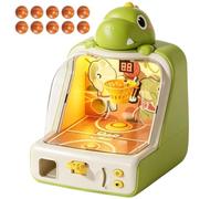 Tabletop Basketball Game - Electronic | Mini Hoop with Light & Music | Focus & Thinking Skill Builder, 9.25x7.09x2.36 Inch, ABS Electronic Toy, for Kids Indoor Playroom Activity
