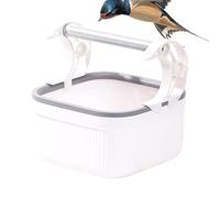 Tabletop Bird Perch, Portable Desktop Playground Stand, Bird Cage Accessories, Cockatiel Perch 6.69x2.95 inches for Parakeets, Conures, Macaws, Finches, Lovebirds