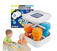 Tabletop Games Portable, Gobble Game Board for Kids, Interactive Tabletop Activity, Sturdy Educational Strategy Set, Head to Head Teaser, Travel Outdoor Board Game for Family Fun