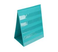 Tabletop Pocket Chart,Double Sided Organizer | Tissu Oxford épais, adapté aux ressources pédagogiques, facile à utiliser et à ranger