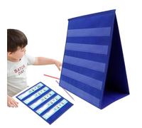 Tabletop - Présentoir pour diagrammes - Présentoir Portable pour élève, Petites valeurs d'enseignement - Manchons de Poche durables avec Bords - Parfait pour Trier Les activités en Classe, pour