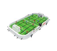 Tabletop Soccer Board Game, 58.5x31x11.8cm Interactive Football Game Toy with Manual Control Players, ABS Desktop Sports Games Set for Family Night