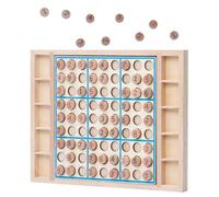 Tabletop Tile Match - Ligneous Digit Panel Jouet éducatif - Puissante boîte d'apprentissage arithmétique - Puzzle avec différents niveaux de raisons, évaluation inventive