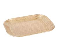 Plateau à Bougies de Style scandinave Janshir Gold, 28 cm, rectangulaire