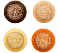 Tablett Serviertablett Rond Oriental Bunt Marrakesch Métal 18 cm