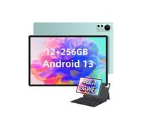 Tablette 10,1'' Android 12, RAM de 12Go+ROM de 256Go/1 To Extensible tablette pas cher 2.4G LTE+5G WiFi 1920 x 1200 IPS 7560mAh Batterie Dual Caméra