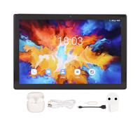 Tablette 10,1 pouces pour Android 11.0 avec casque Bluetooth 4G LTE 12 Go 256 Go Processeur Octa Core Avant 8 MP Arrière 20 MP 100-240 V Violet Prise UE