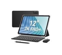 Tablette 12 Pouces avec Clavier, Tablette Tactile 2K FHD , Android 15, 18Go RAM 256Go ROM/2TB TF, Tablettes Grand Ecran