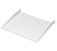 Tablette 19" 1 UH DIGITUS montage fixe Profondeur : 400 mm gris clair